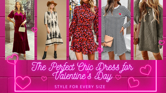 The Perfect Chic Dress for Valentine’s Day: Style for Every Size