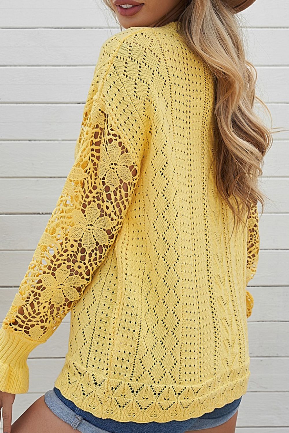 Round Neck Long Sleeve Sweater