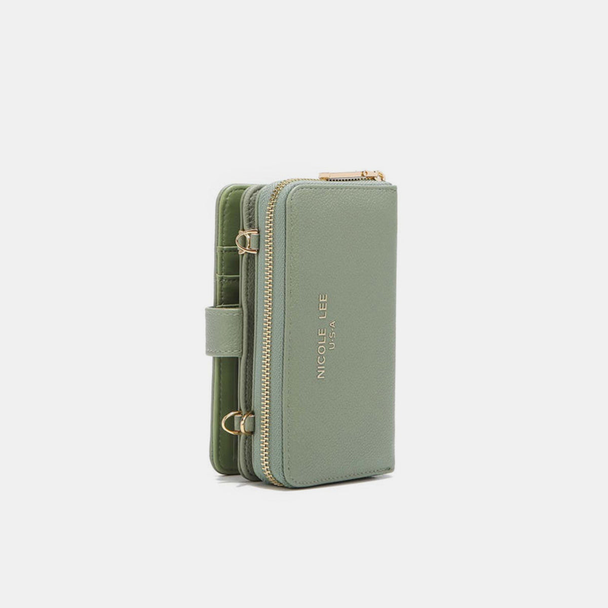 USA 2 Piece Phone Case Crossbody Wallet
