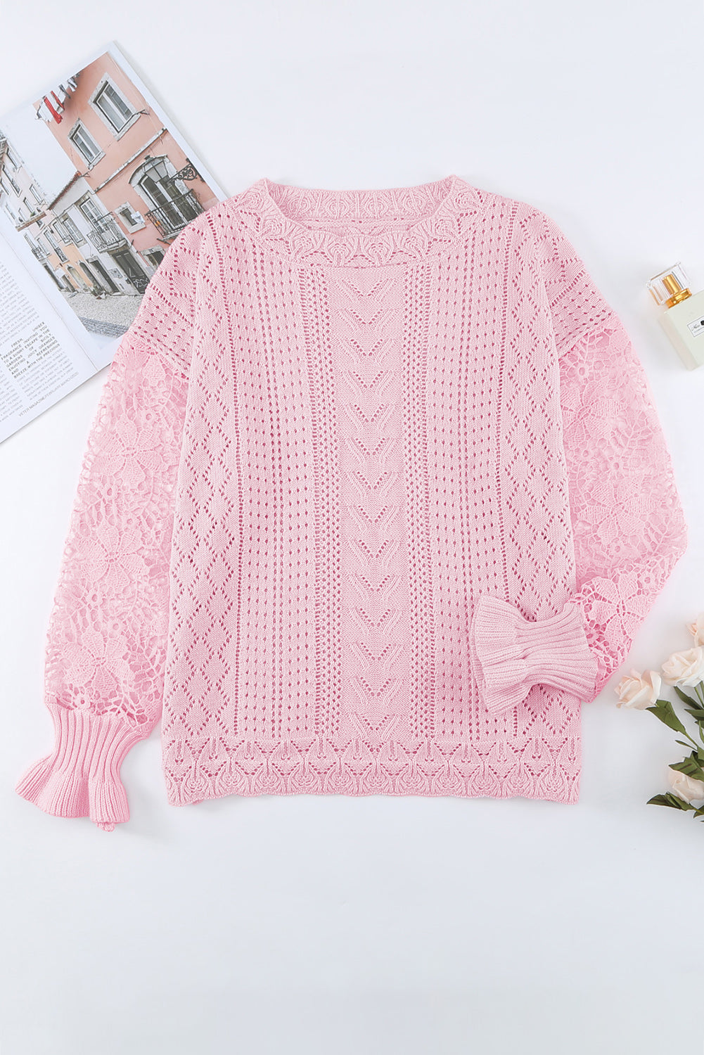 Round Neck Long Sleeve Sweater