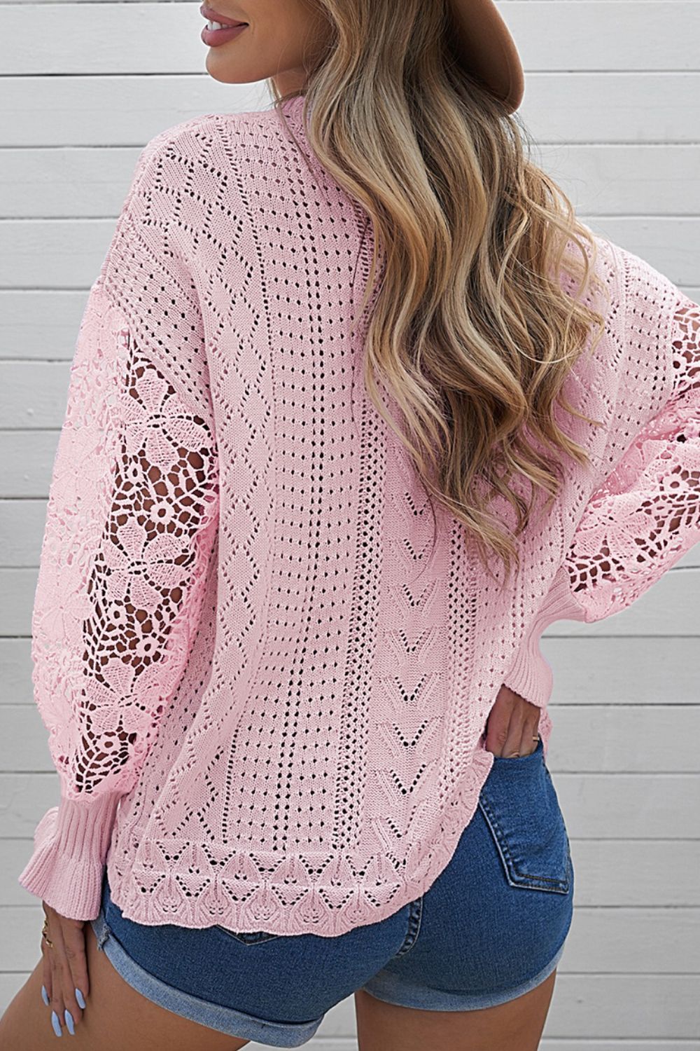Round Neck Long Sleeve Sweater