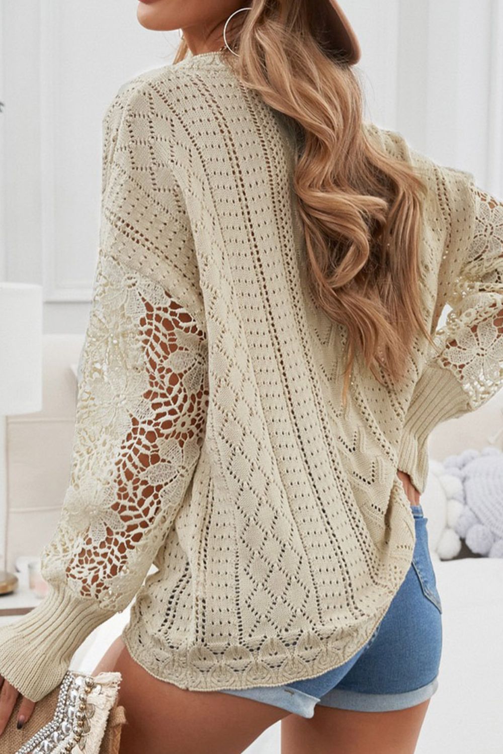 Round Neck Long Sleeve Sweater
