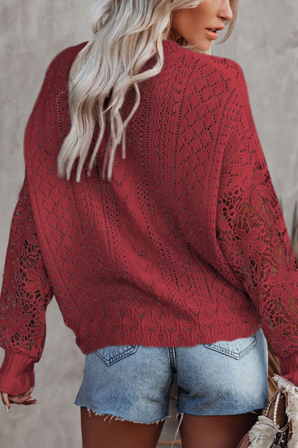 Round Neck Long Sleeve Sweater