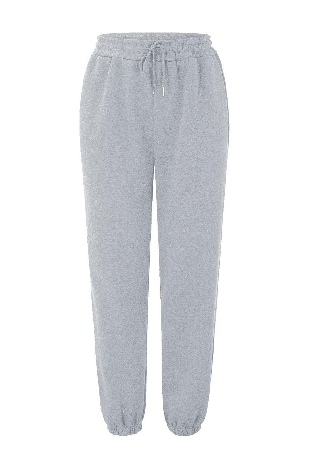 Elastic Waist Joggers with Pockets