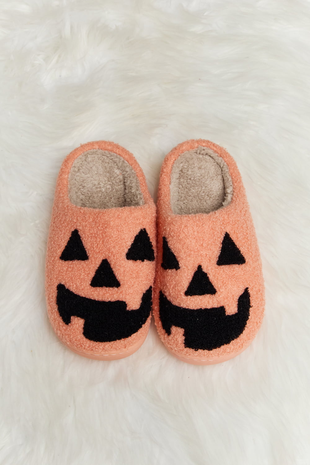 Melody Printed Plush Slide Slippers